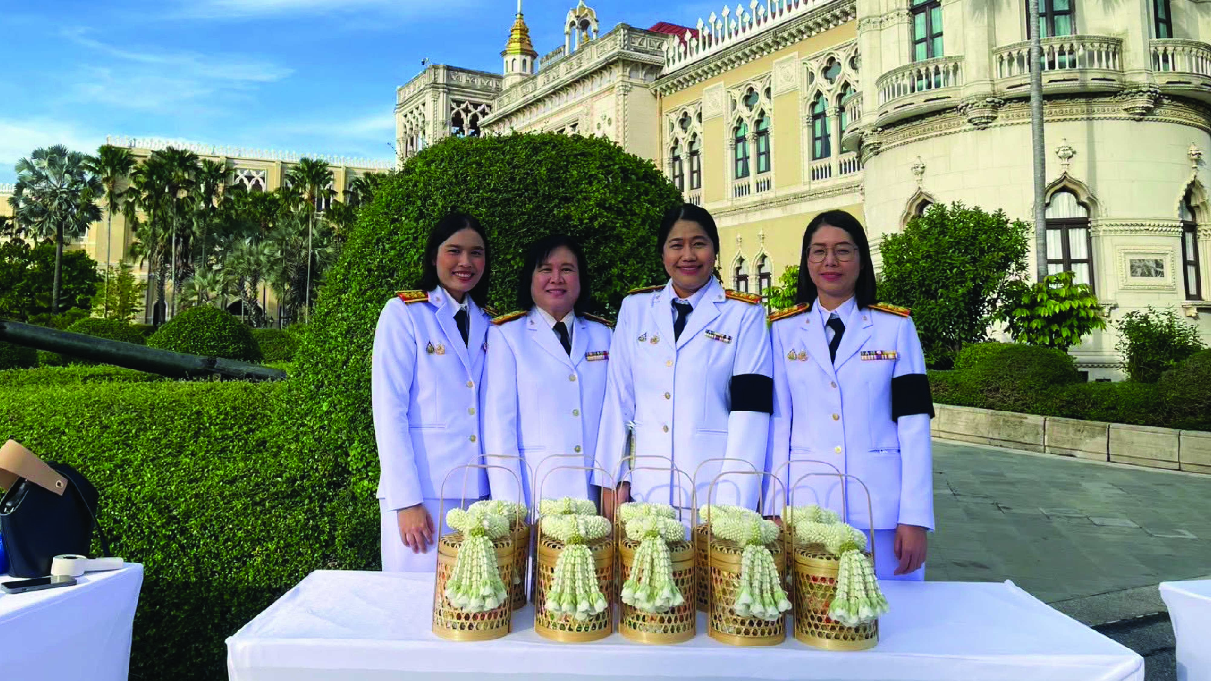 พิธีบำเพ็ญกุศลสตมวารครบ ๑๐๐ วัน เพื่ออุทิศถวายเป็นพระกุศลแด่สมเด็จพระเจ้าลูกเธอ 