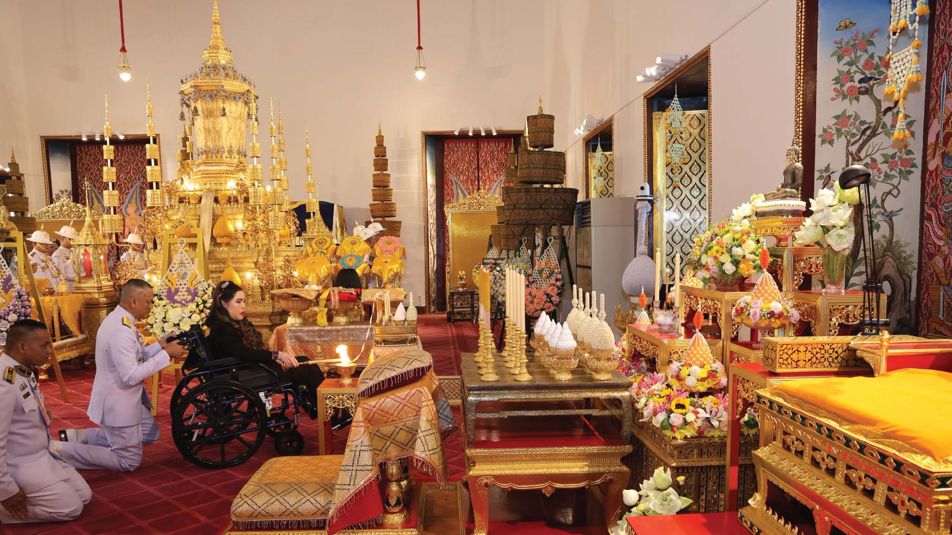 รจภ. ร่วมเป็นเจ้าภาพพระพิธีธรรมสวดพระอภิธรรมพระศพ 