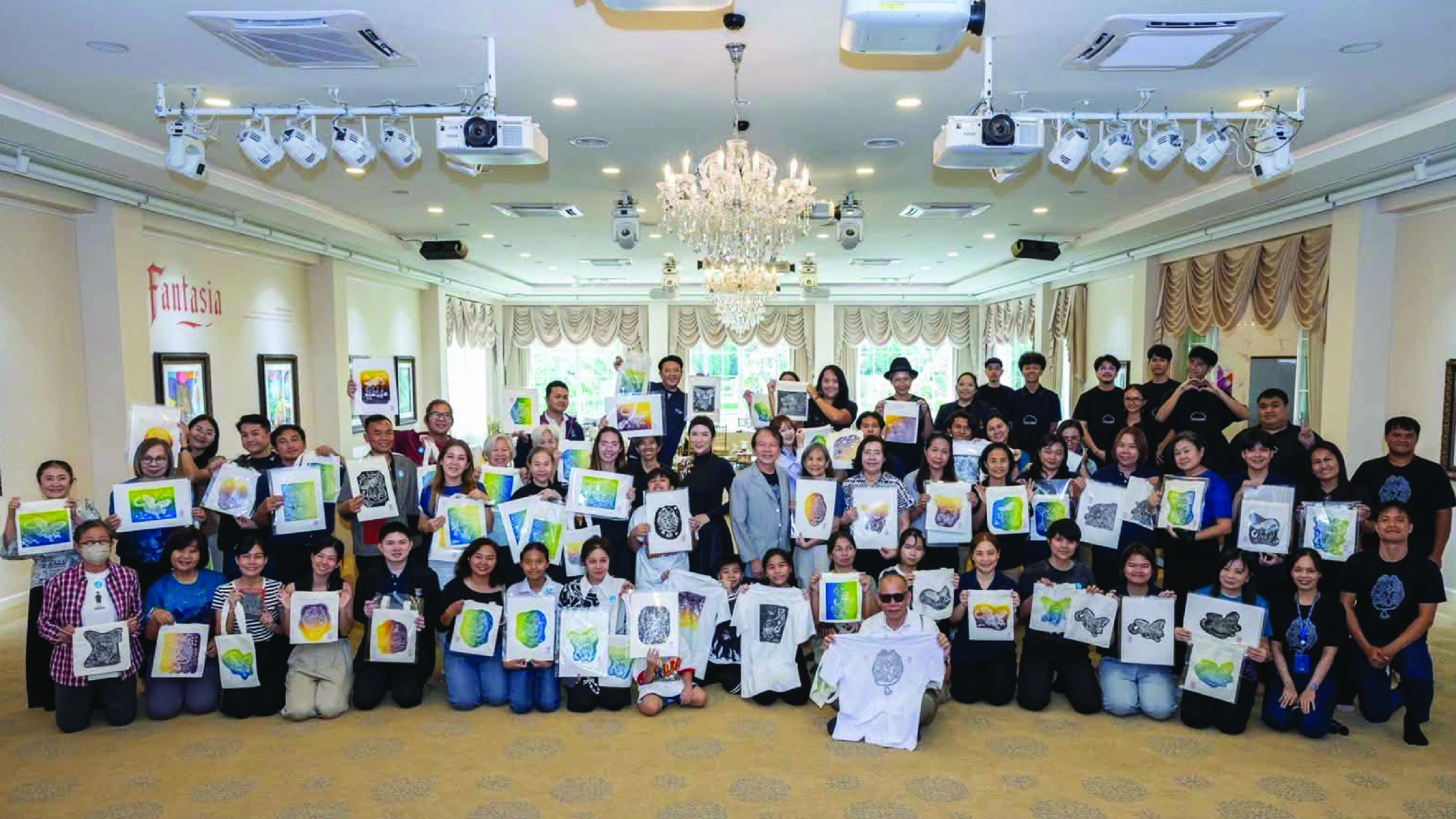 กิจกรรม ทิพย์พิมานสร้างศิลป์ ครั้งที่ ๒ ประจำปี ๒๕๖๙ Relief Printmaking Worksho
