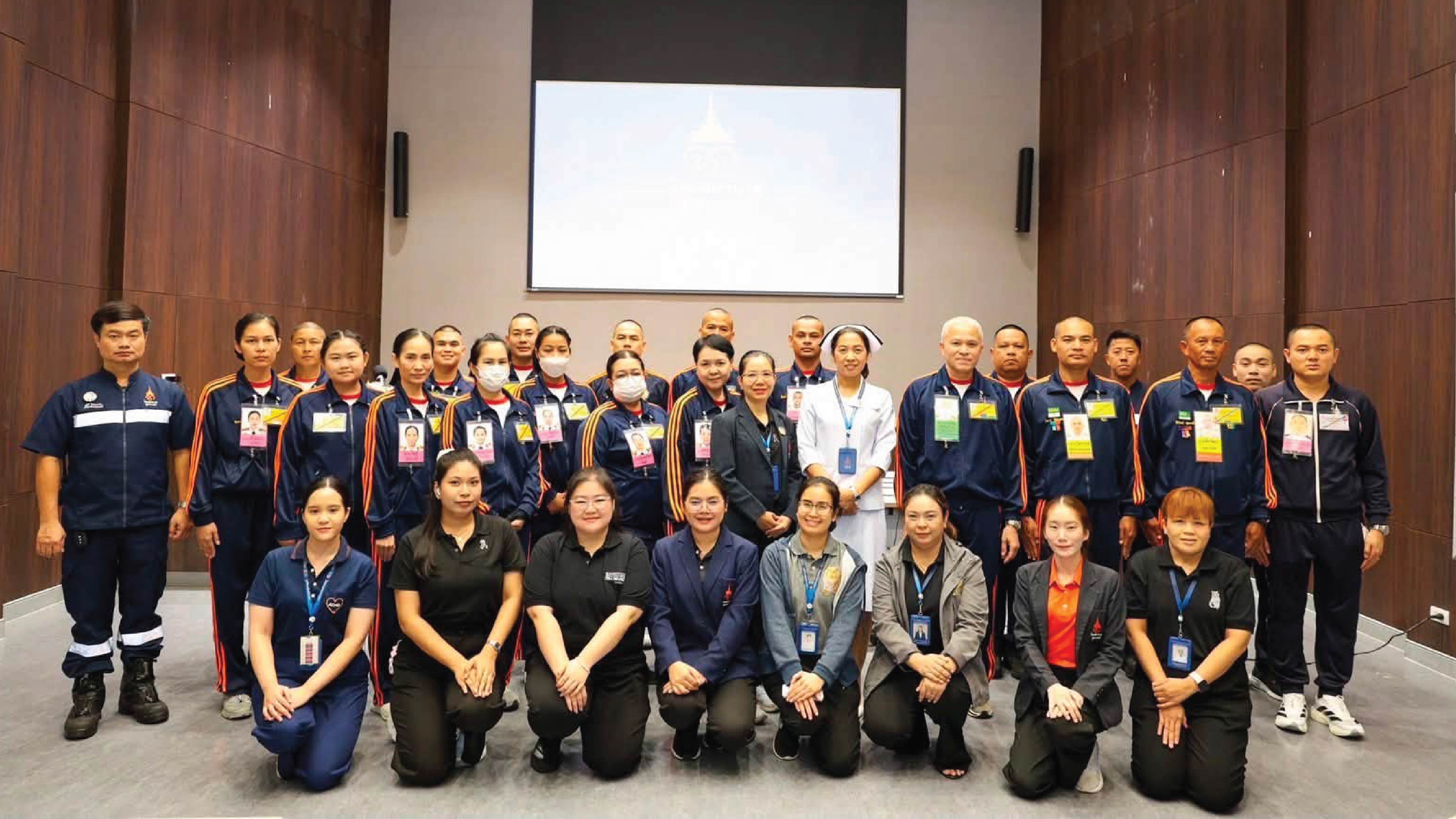 กิจกรรมโครงการฝึกอบรมเชิงปฏิบัติการการช่วยชีวิตขั้นพื้นฐานภาคประชาชน